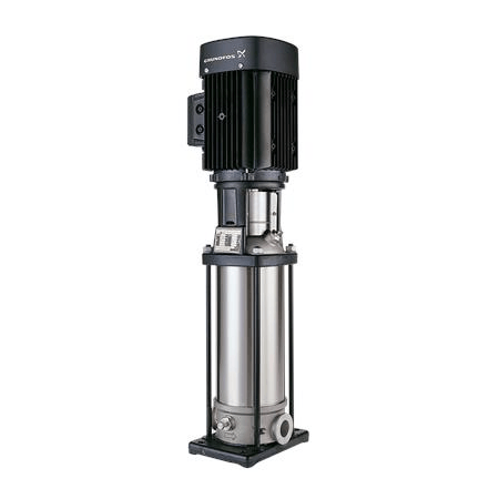 Вертикальный многоступенчатый центробежный насос Grundfos CRN 5-16 A-P-A-E-HQQE артикул 96513487 – фото внешнего вида
