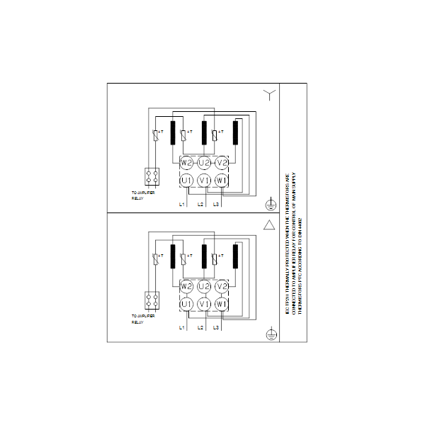 Полупогружной насос Grundfos MTR 15-17/17 A-W-I-HUUV артикул 96520073 – схема подключения